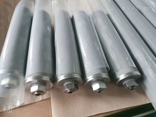خرطوشة فلتر التيتانيوم السائل المسامية 30um